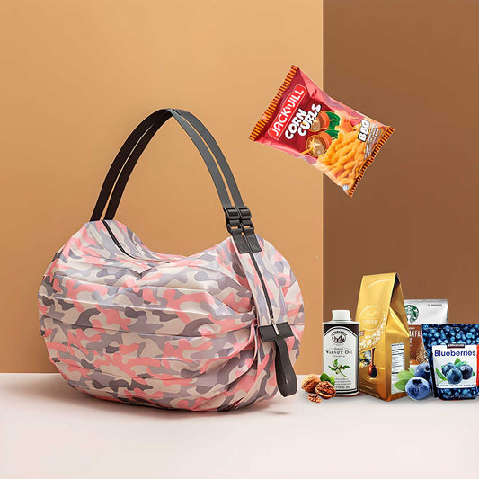 Two Pieces Foldable Shopping Bag q7hsx8-11