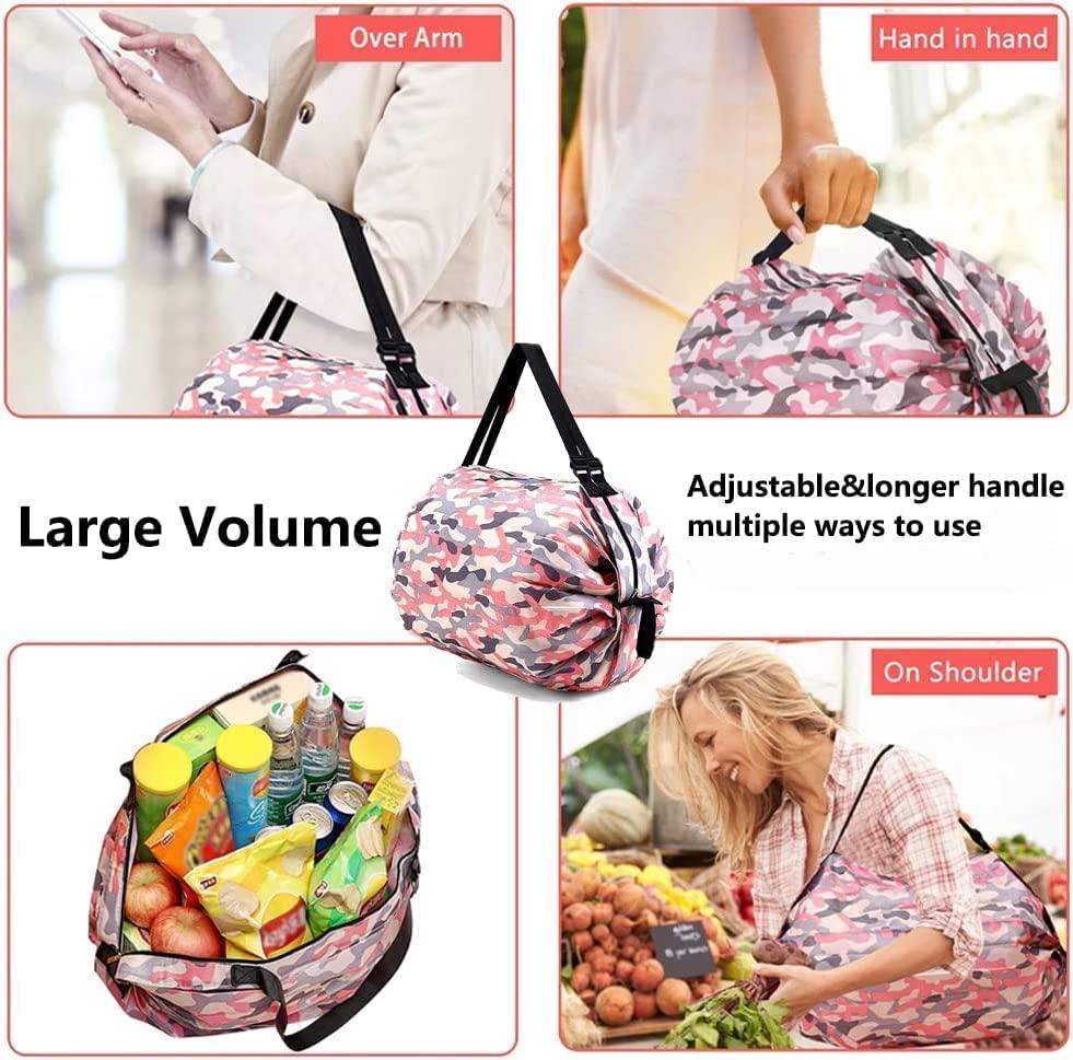 Two Pieces Foldable Shopping Bag q7hsx8-11
