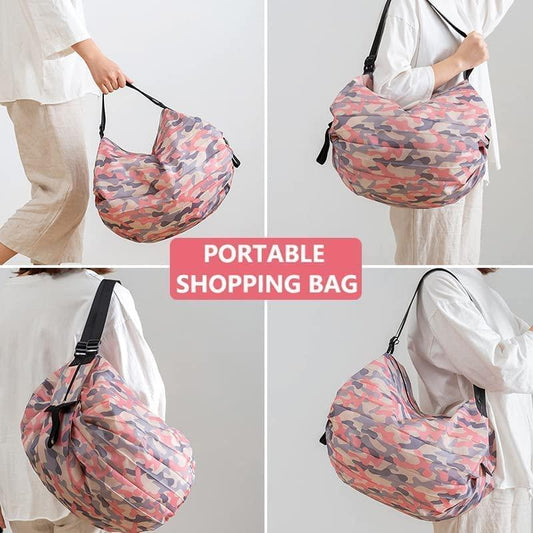 Two Pieces Foldable Shopping Bag q7hsx8-11