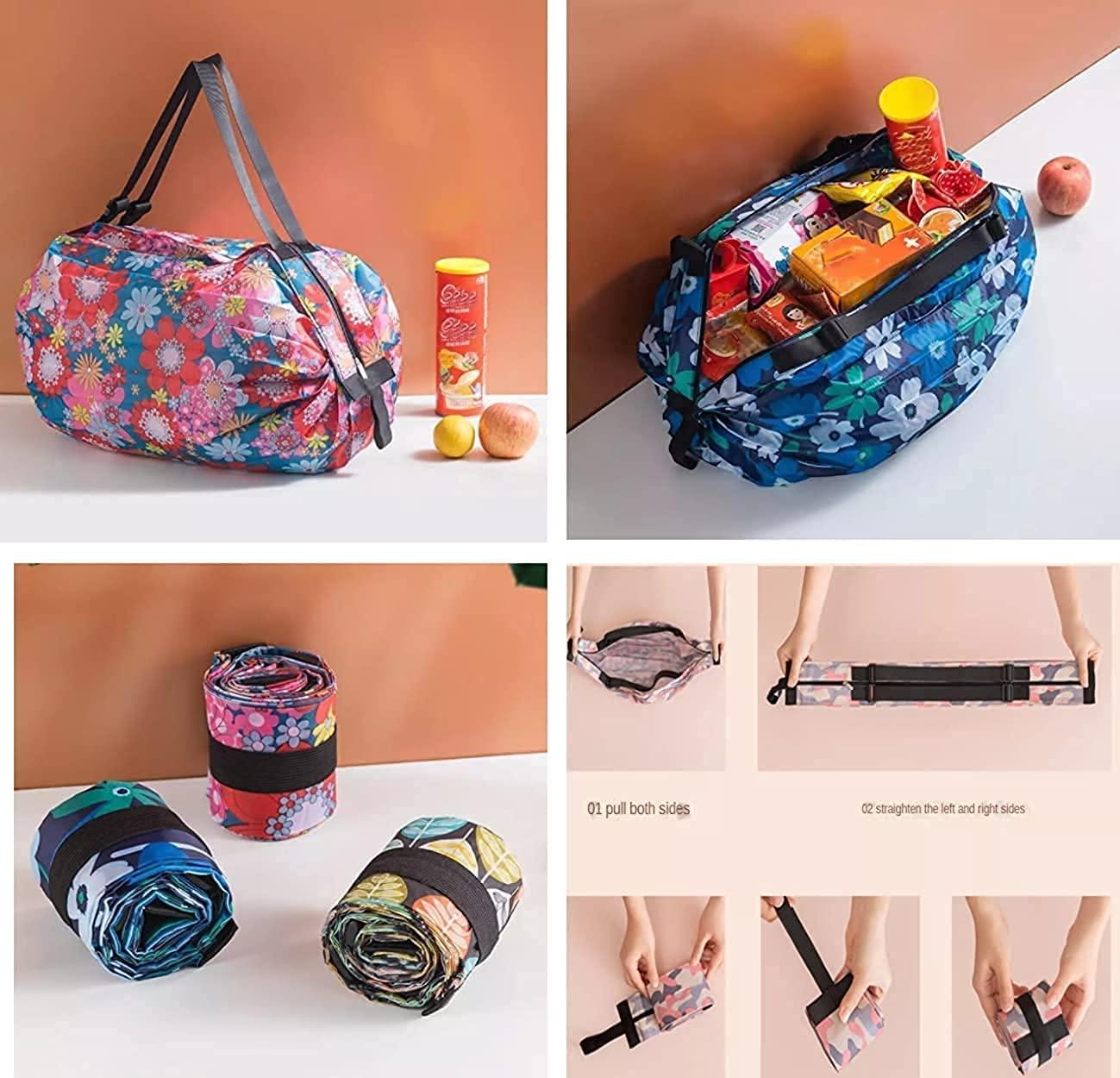 Two Pieces Foldable Shopping Bag q7hsx8-11