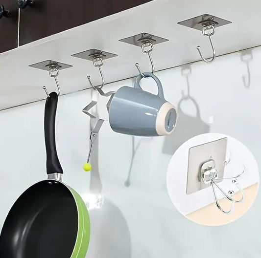 Golden Large Hooks for Hanging (Pack of 10) q7hsx8-11