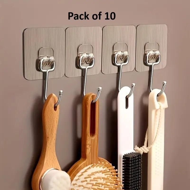 Golden Large Hooks for Hanging (Pack of 10) q7hsx8-11